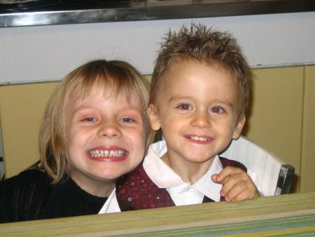 Océane et Enzo